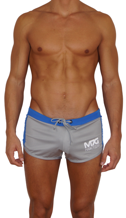 GYM & SWIM - grey - sport shorts with jockstrap