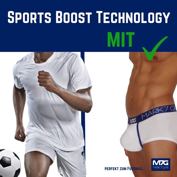 Sports Boost Technology - Partz Pant weiss
