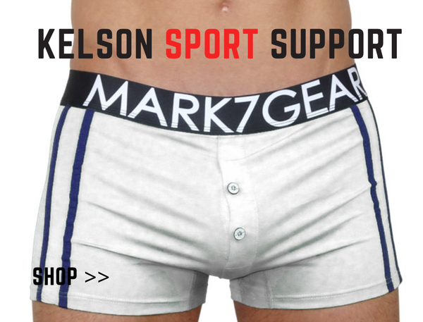 Kelson white sport support Mark7Gear