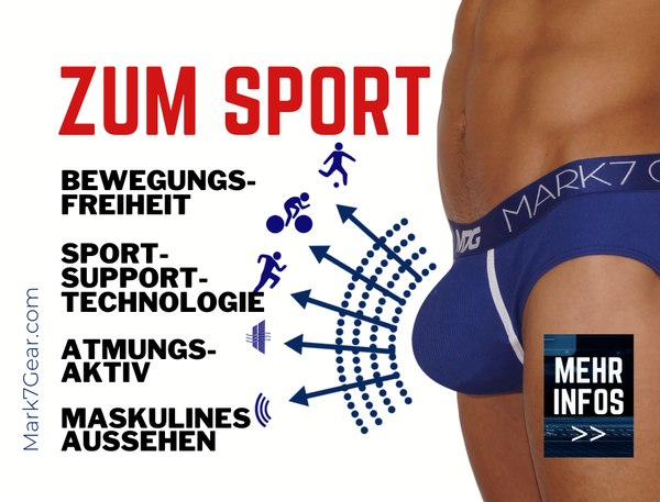 zum Sport - Vorteile einer Mark7Gear Underwear