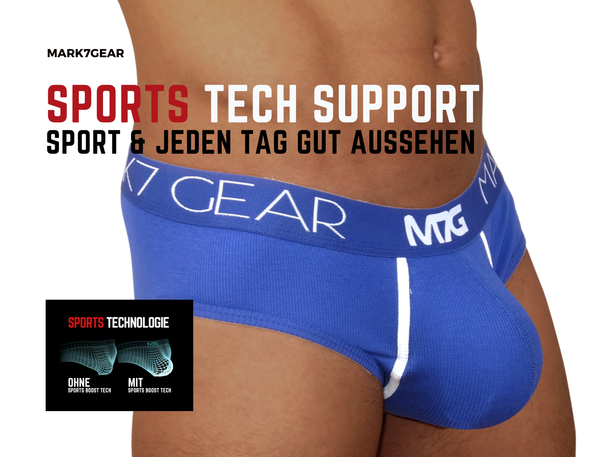 TRACK - blue - Brief with SPORTS BOOST TECHNOLOGY