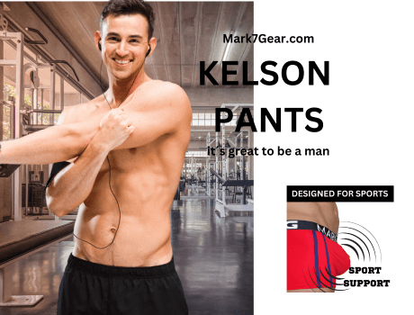 Kelson Pant, Chili Red mit SPORTS SUPPORT