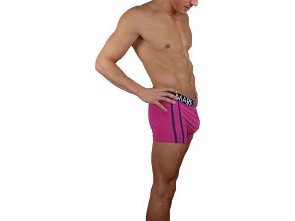 Kelson Triple Pack Trunks, French Pink with JOCK BOOSTER (PUSH-UP EFFEKT)