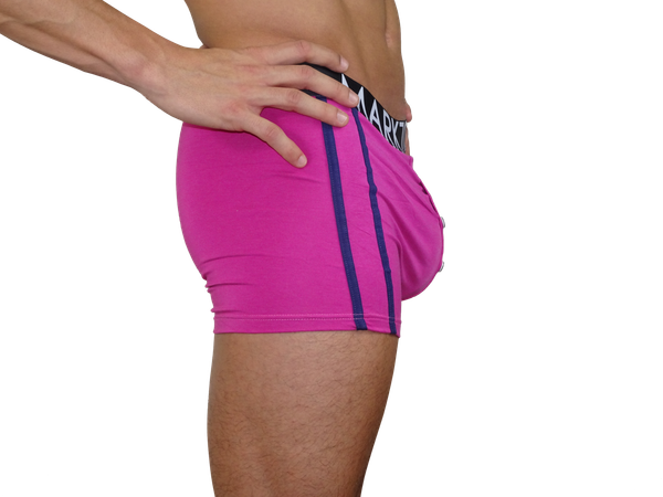 Kelson Triple Pack Trunks, French Pink with JOCK BOOSTER (PUSH-UP EFFEKT)