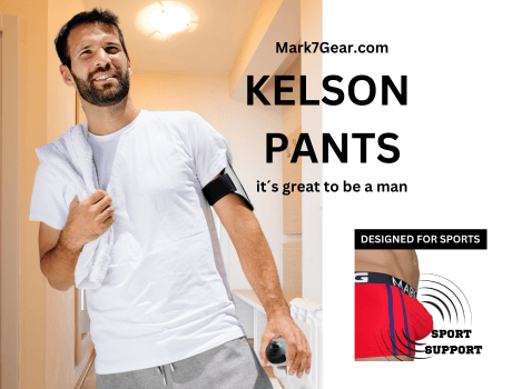Kelson Pant, Off White mit SPORT SUPPORT